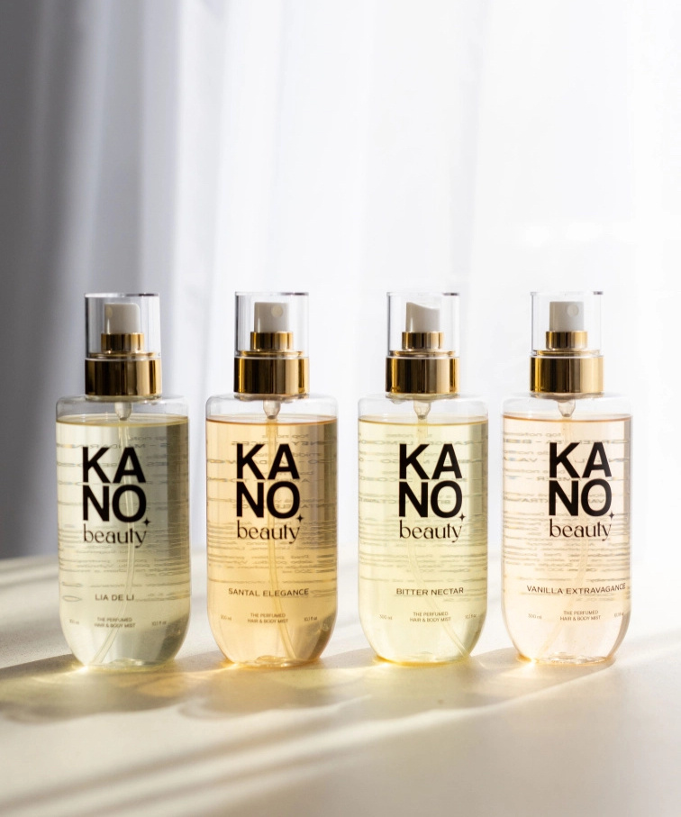 Kanobeauty Parfémovaná tělová a vlasová mlha Vanilla Extravagance