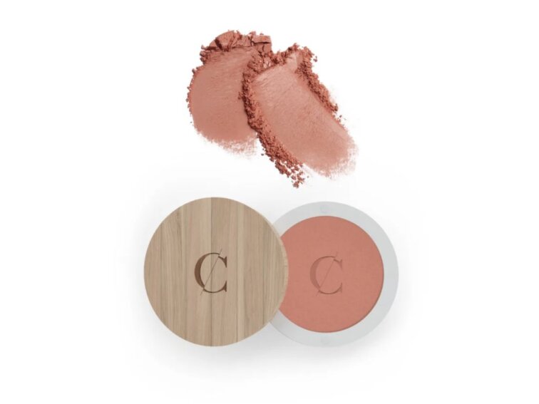 <alt="Couleur Caramel Bio tvářenka pro zvýraznění líček a svěží look>