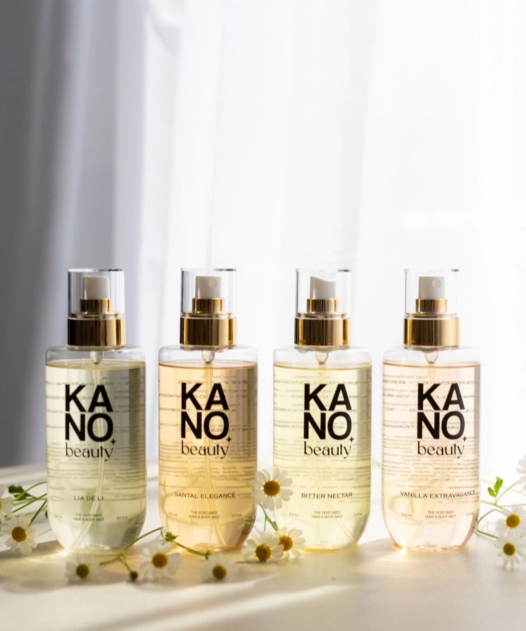Kanobeauty Parfémovaná tělová a vlasová mlha Bitter Nectar