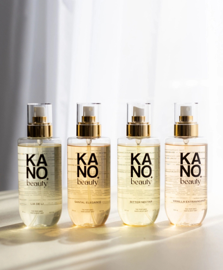 Kanobeauty Parfémovaná tělová a vlasová mlha Apricot Brioche