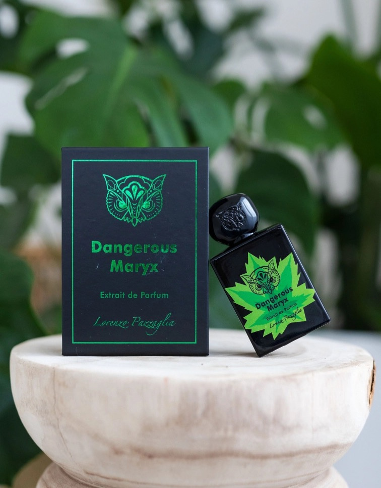 <img src="URL_OBRÁZKU" alt="Lorenzo Pazzaglia Dangerous Maryx – zeleně aromatický unisex parfém, Extrait de Parfum 50 ml">