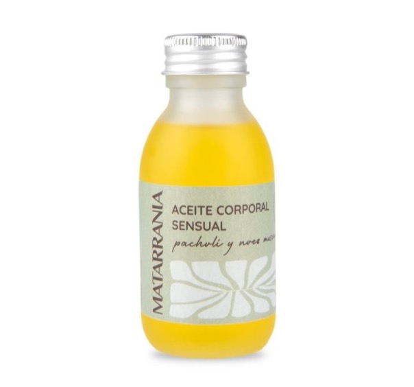 Matarrania Hydratační tělový olej Pačuli a muškátový oříšek 100% bio