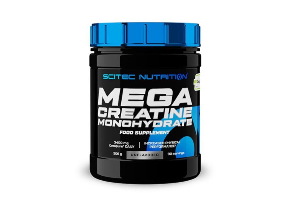 Scitec Nutrition Mega Creatine Monohydrate 306g Unflavored