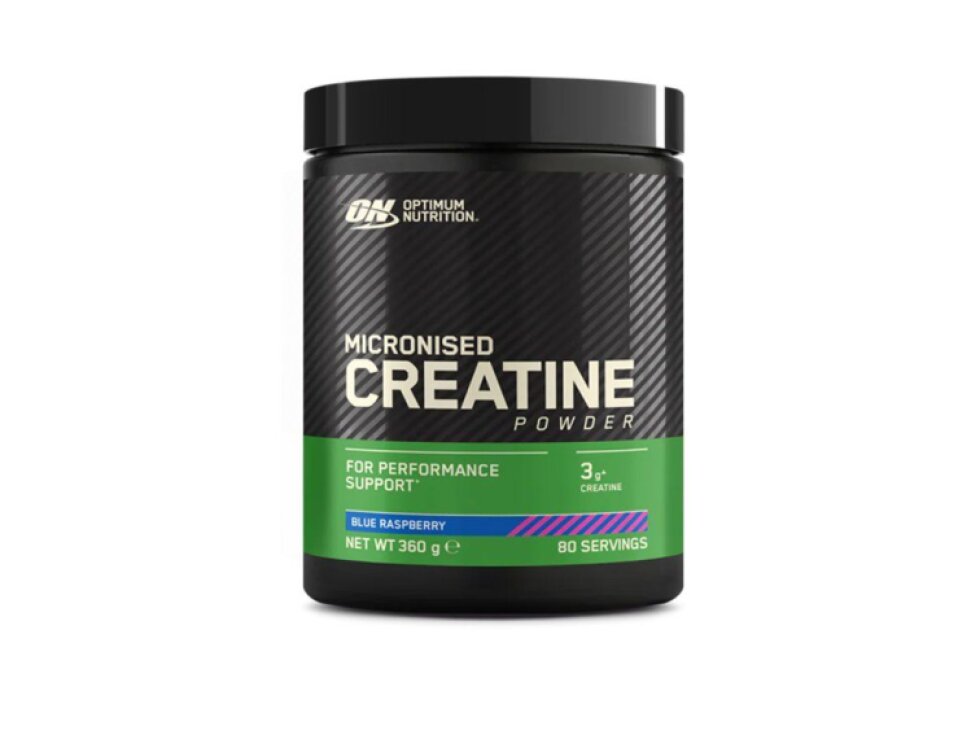 Optimum Nutrition Micronised Creatine Powder, 360 g, Blue Raspberry