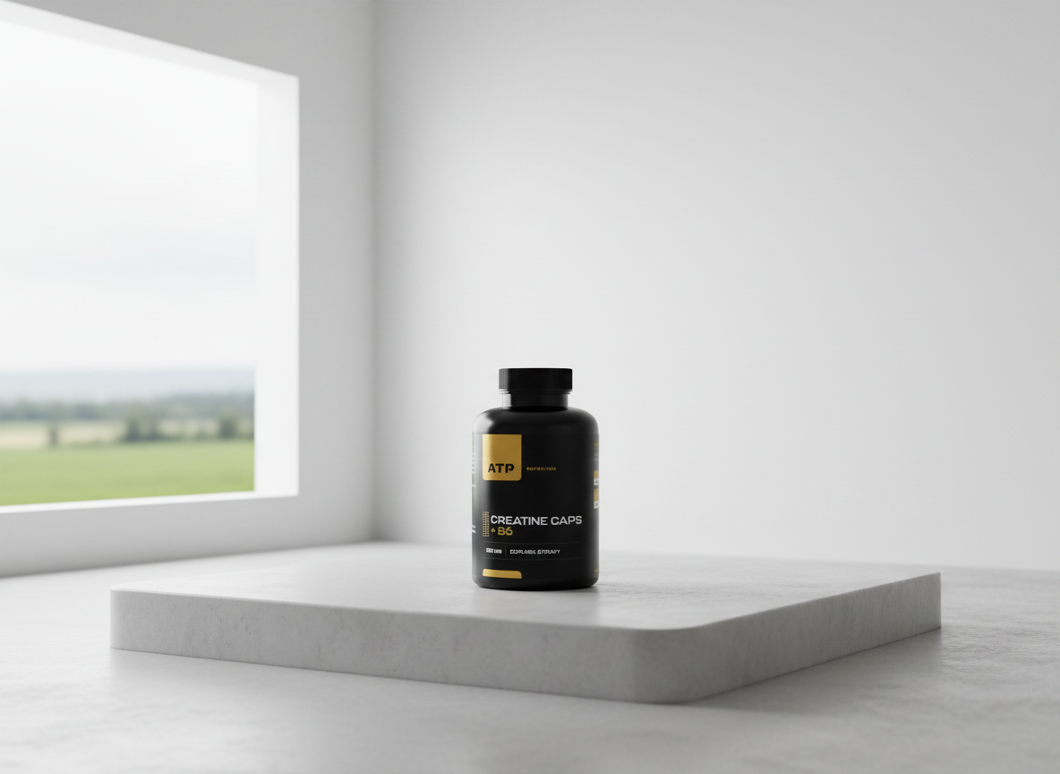 ATP Nutrition Creatine Caps + B6 180 kapsúl - Podpora sily