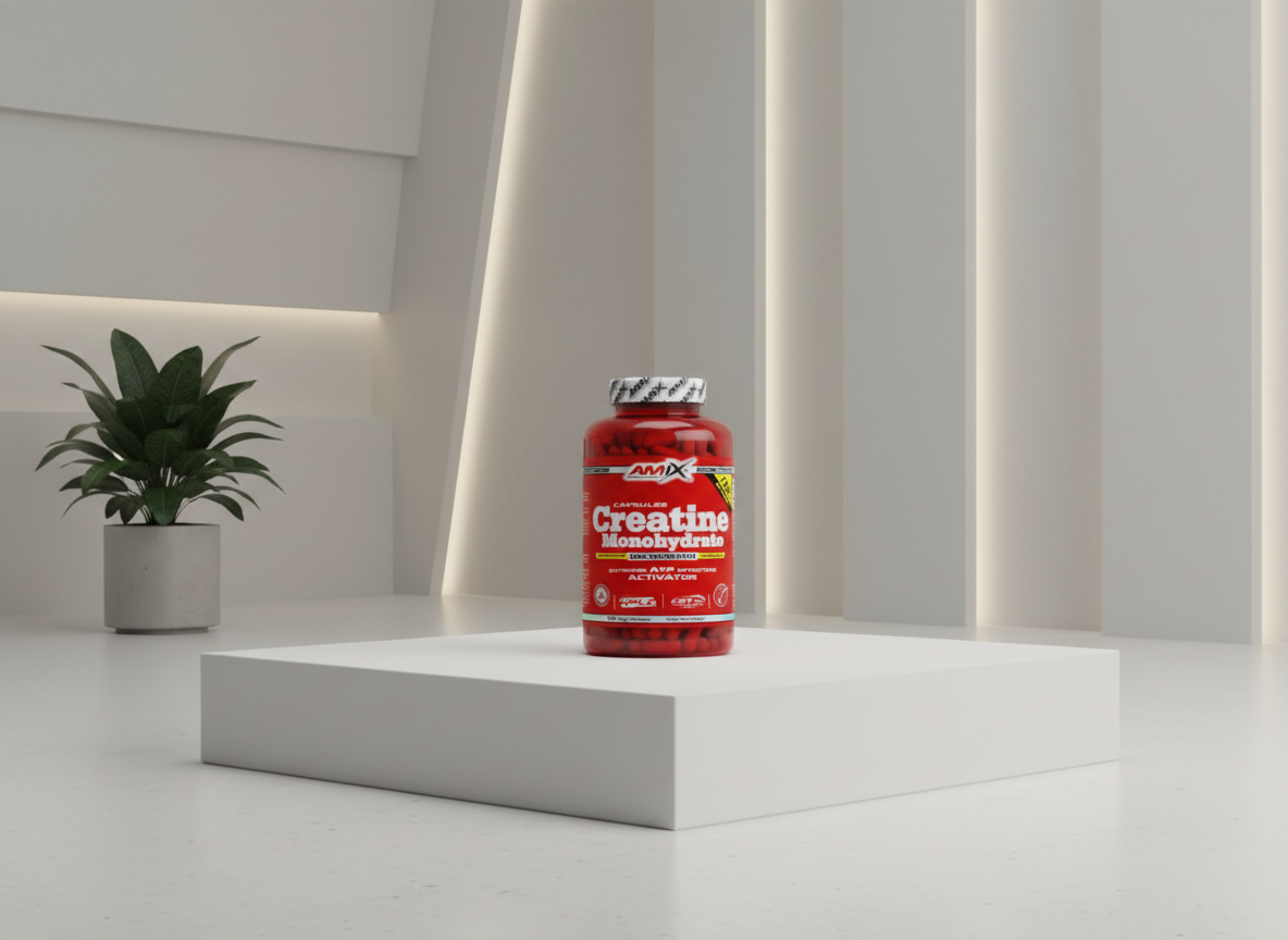 Amix Creatine Monohydrate 500 cps - Kapsule pre výkon a silu