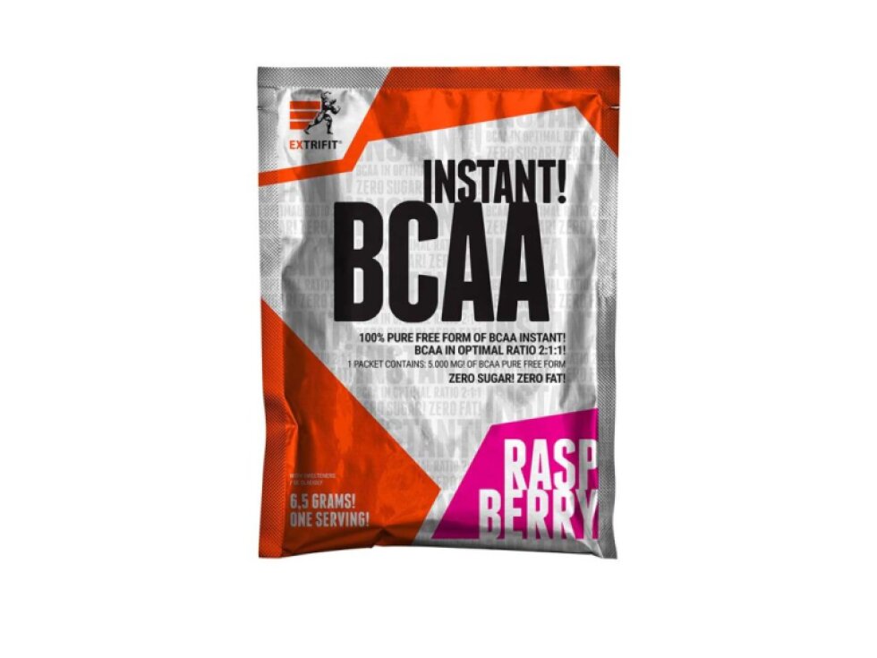 Extrifit BCAA Instant Raspberry 6,5 g - Regenerácia