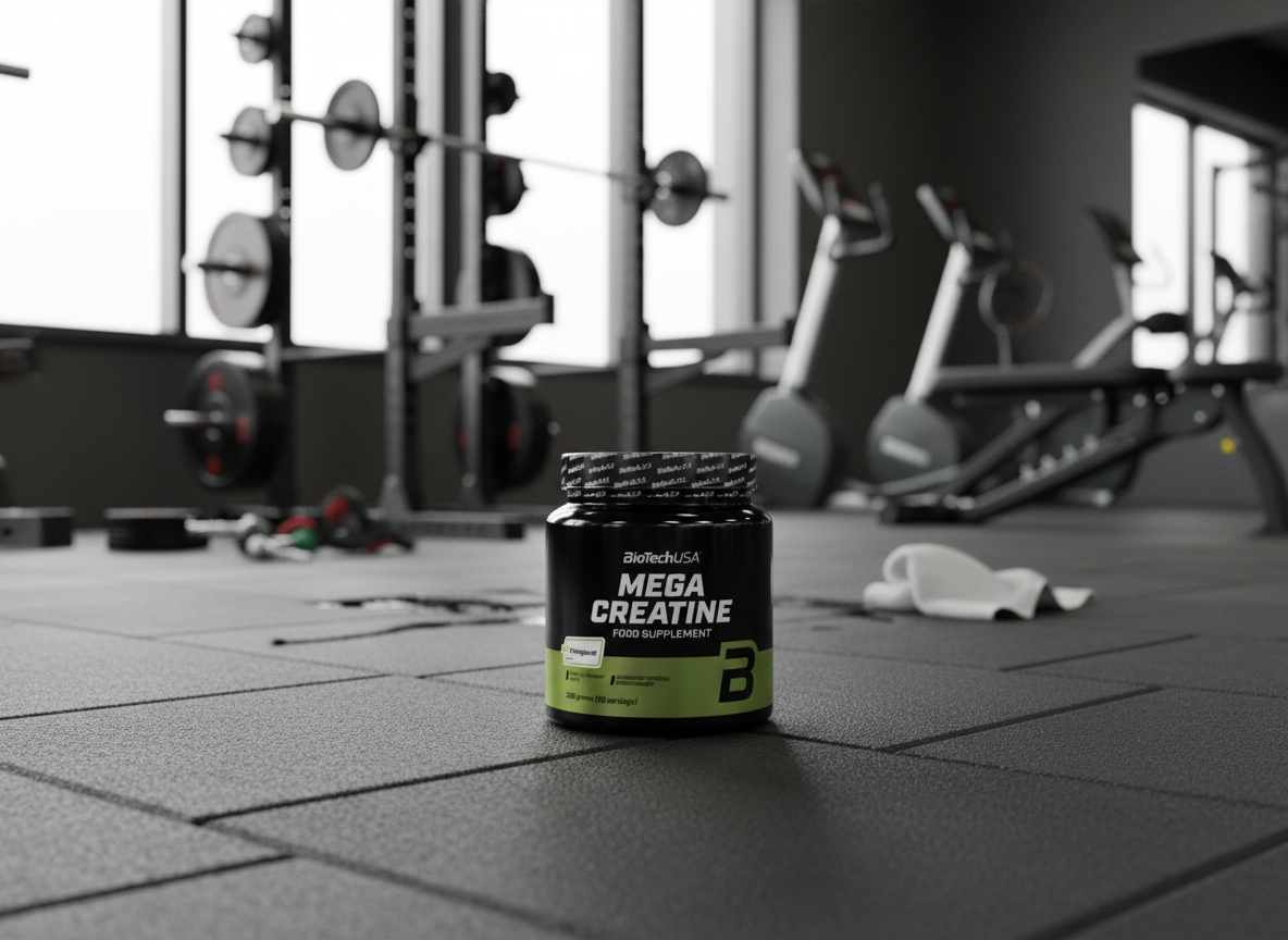BioTech Mega Creatine 306 g - Sila a výkon s Creapure®