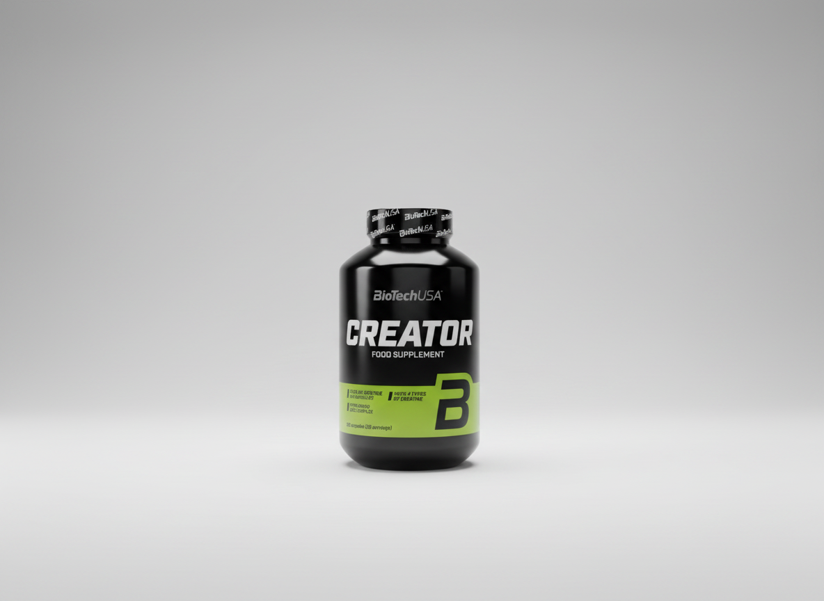BioTech Crea-Tor 120 cps – Kreatínový Doplnok