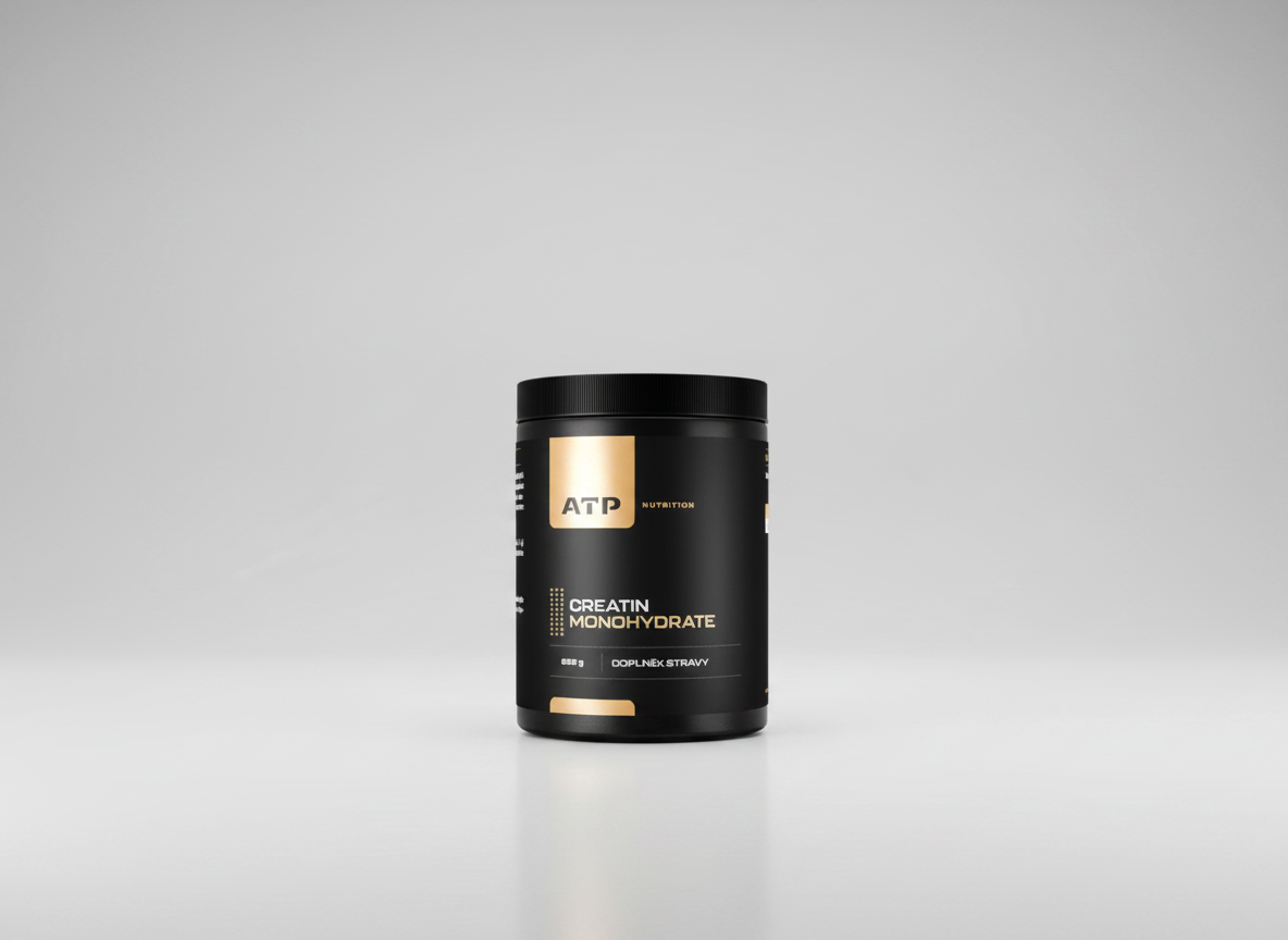 ATP Nutrition Creatine Monohydrate 555 g - Čistý kreatín pre výkon
