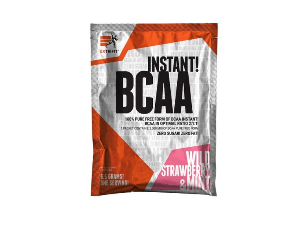 Extrifit BCAA Instant Raspberry 6,5 g - Regenerácia