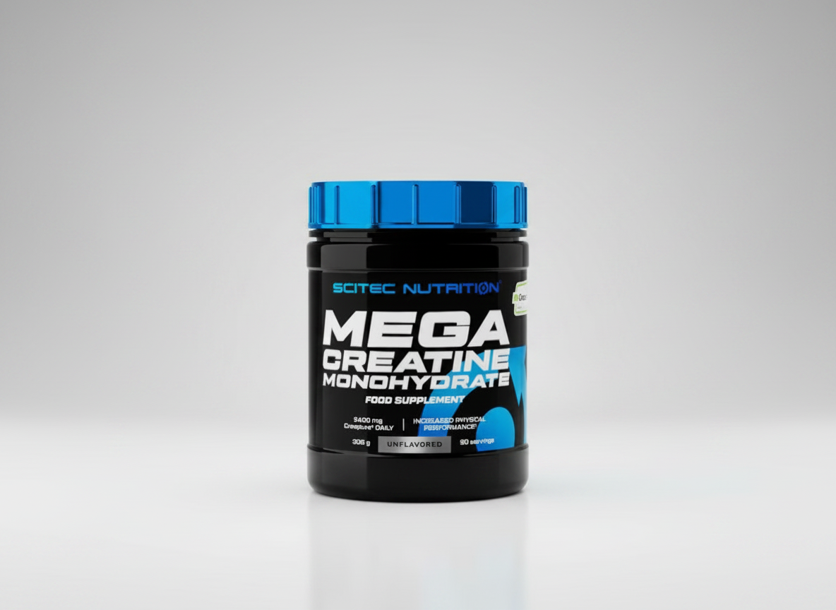 Scitec Nutrition Mega Creatine Monohydrate 306g Unflavored
