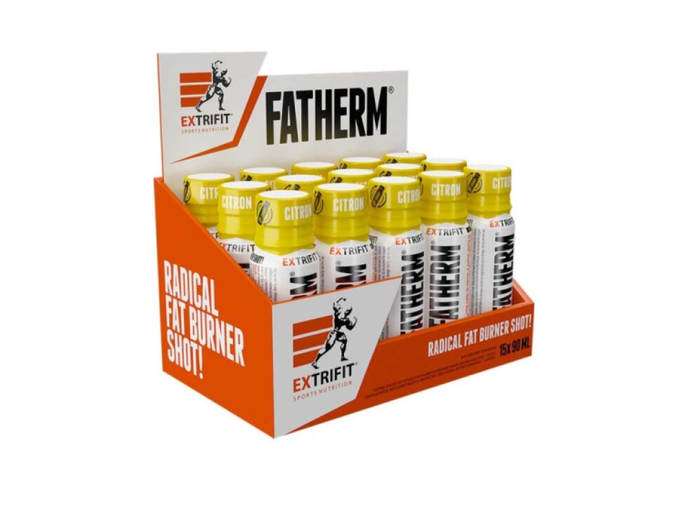Extrifit Fatherm Shot Lemon 15x90ml - Výhodné balenie