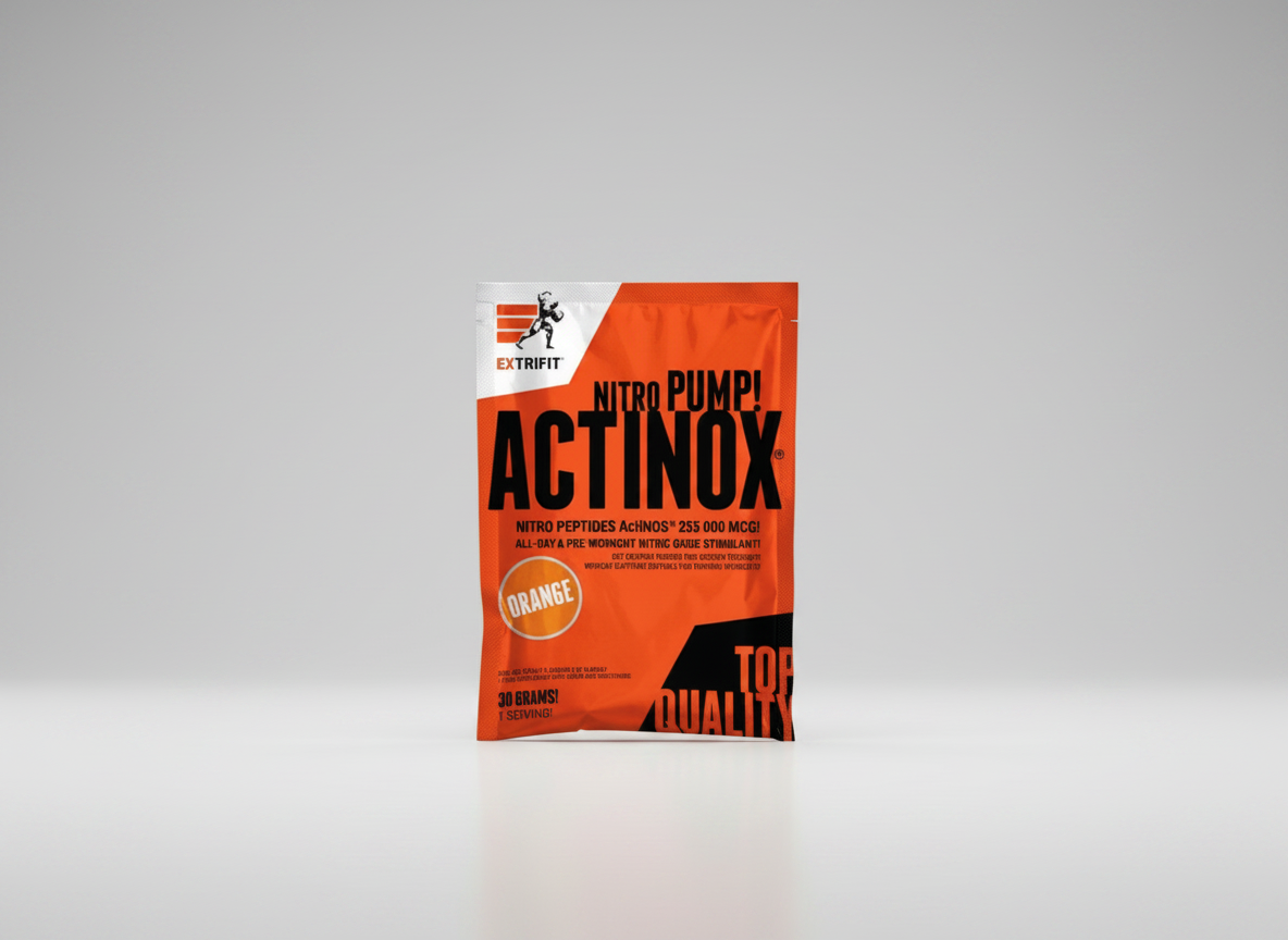 Extrifit Actinox 30 g orange - Rýchly energetický štart pred tréningom
