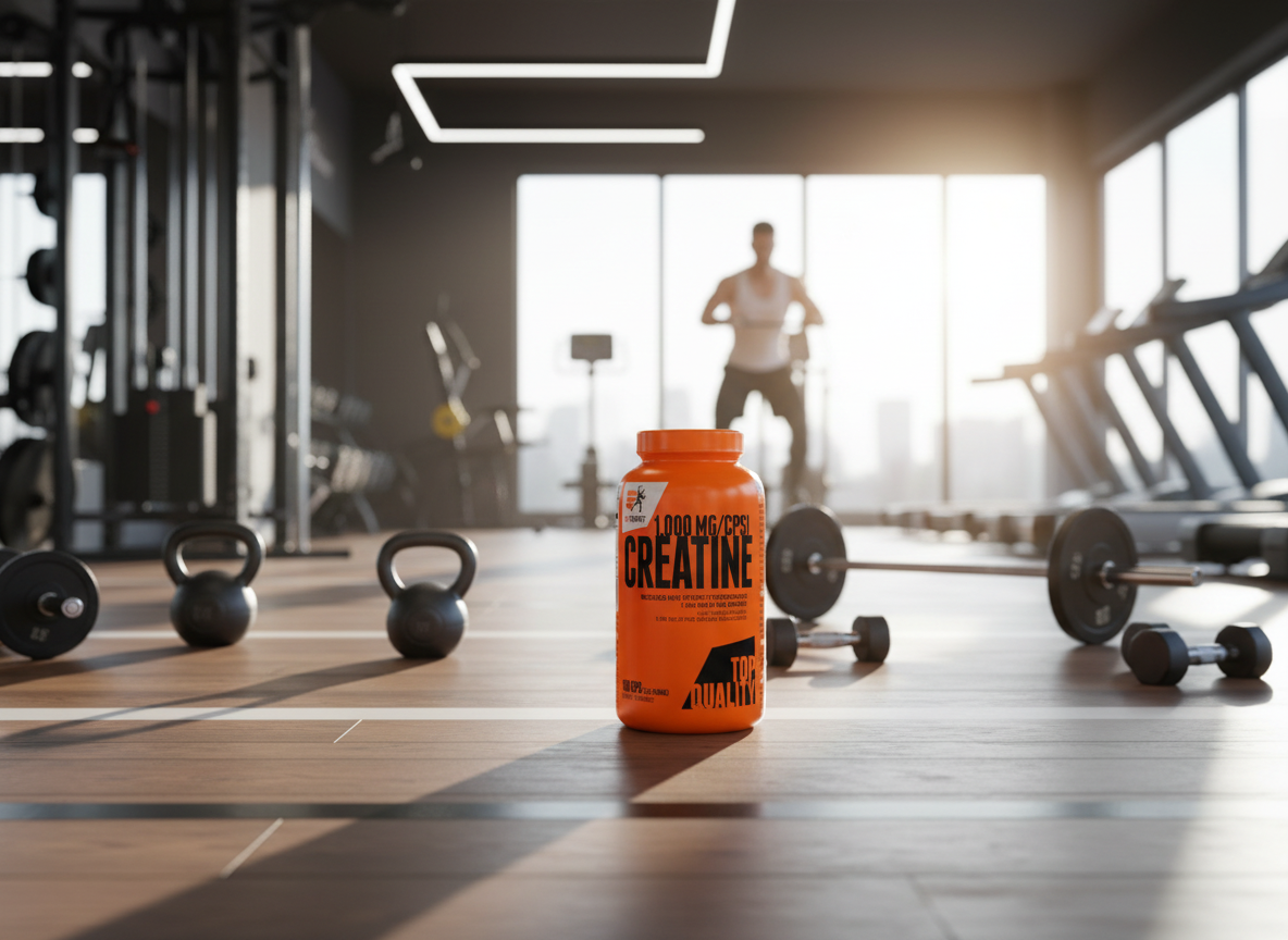 Extrifit Creatine Monohydrate 180 cps - Silový výkon v kapsulách