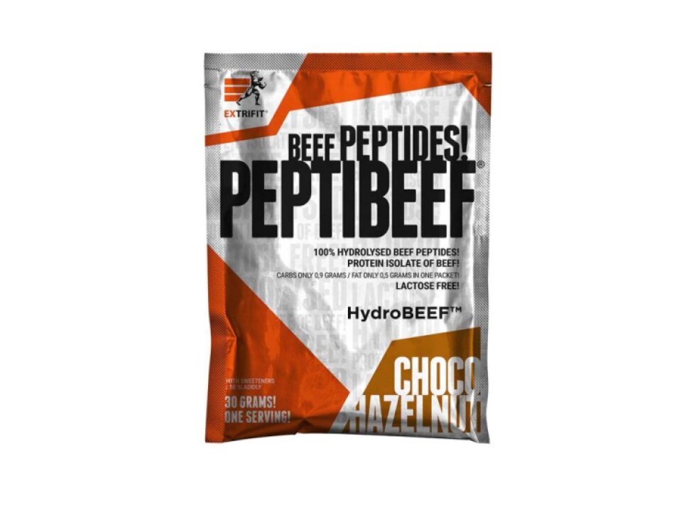 Extrifit Peptibeef 30 g - Double Chocolate Protein