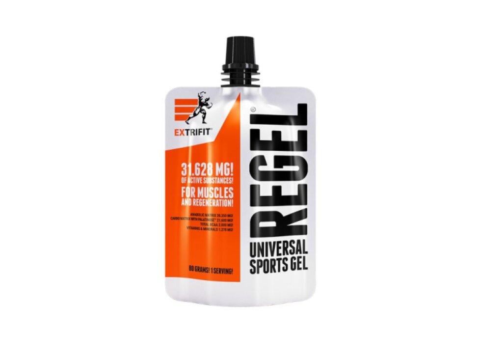 Extrifit Regel 80 g Lemon Orange - Energetický gél