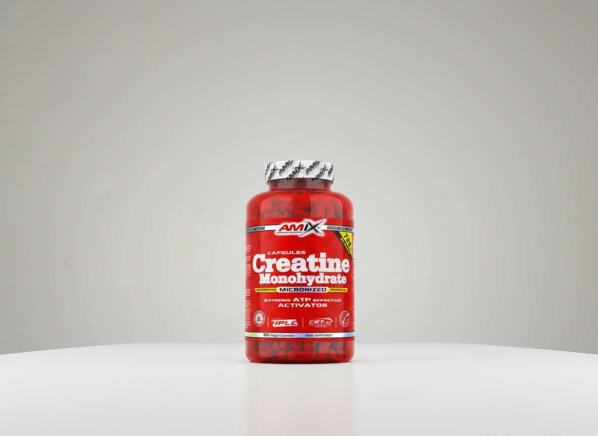 Amix Creatine Monohydrate 500 cps - Kapsule pre výkon a silu