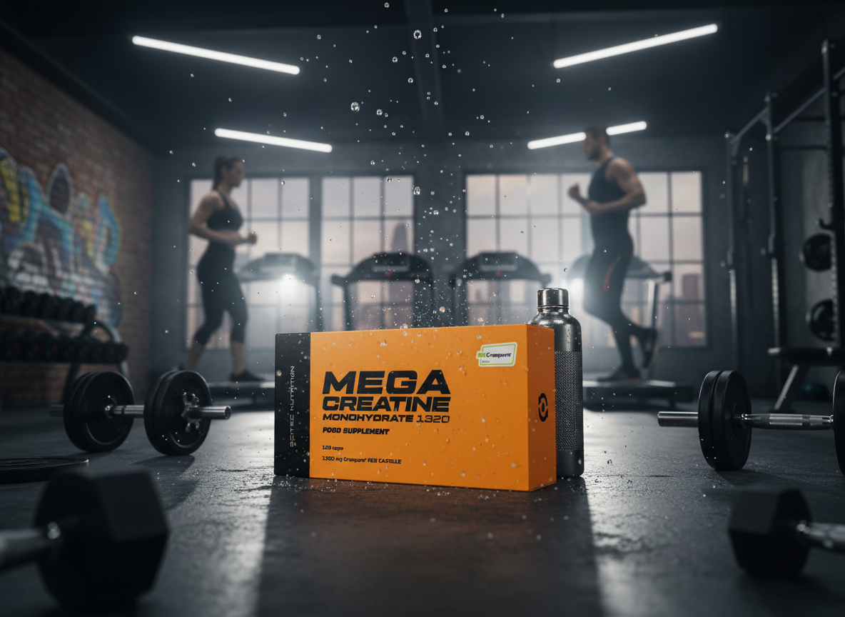 Scitec Nutrition Mega Creatine Monohydrate 1320 mg - 120 cps