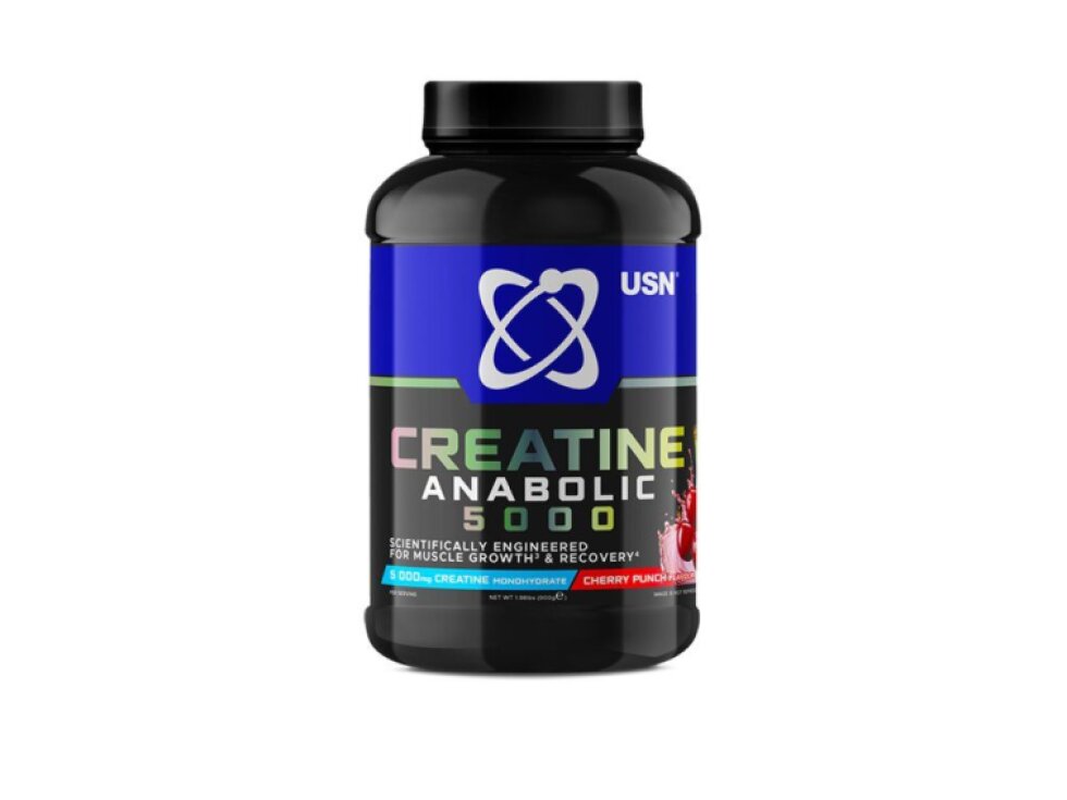 USN Creatine Anabolic 5000, 900 g, Orange Flavor