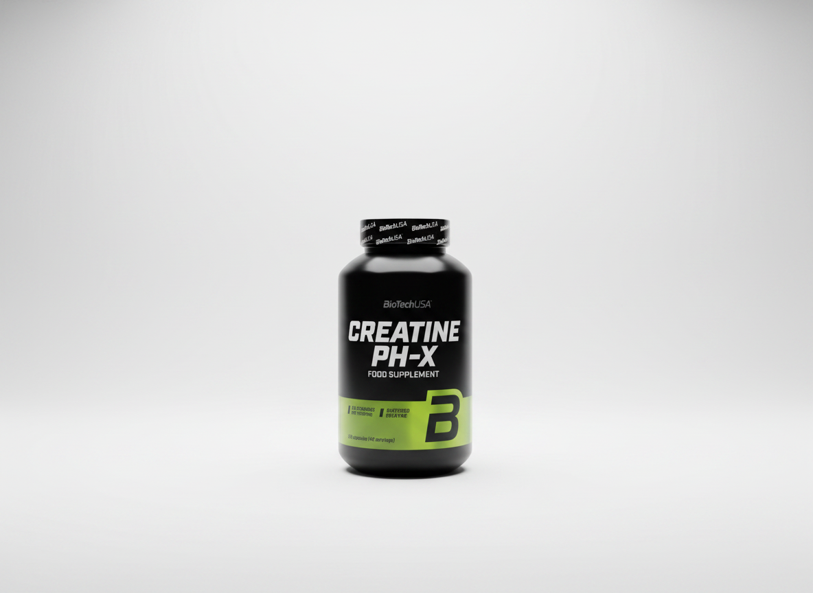 BioTech Creatine pH-X 210 cps - Kreatín pre výkon