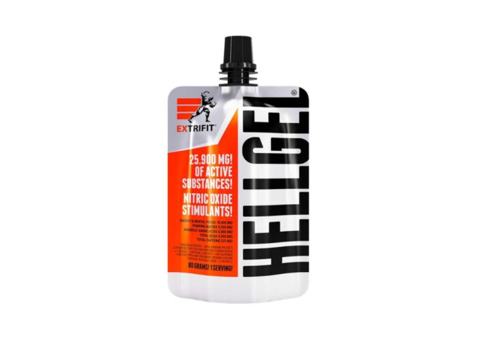 Extrifit Hellgel 80 g Green Apple - Energetický gél