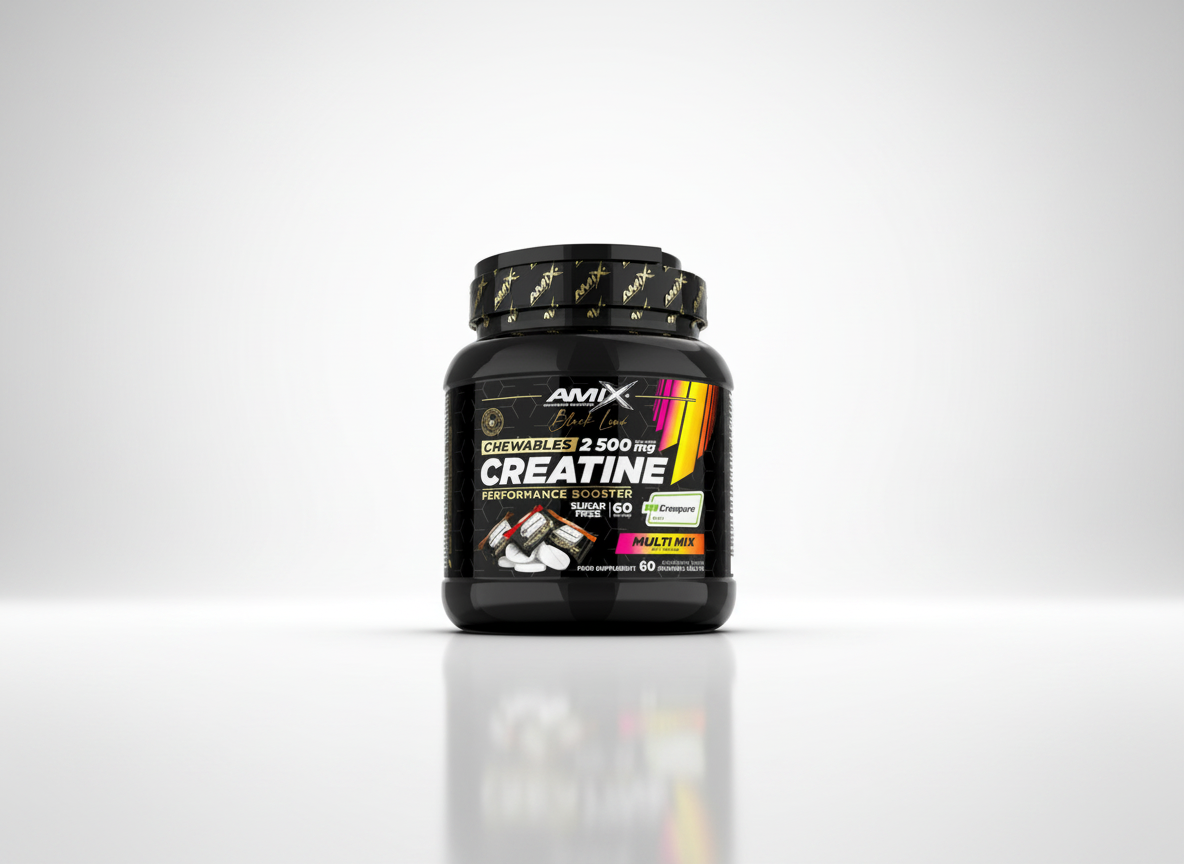 Amix Black Line Creatine Creapure bez cukru 60 tbl