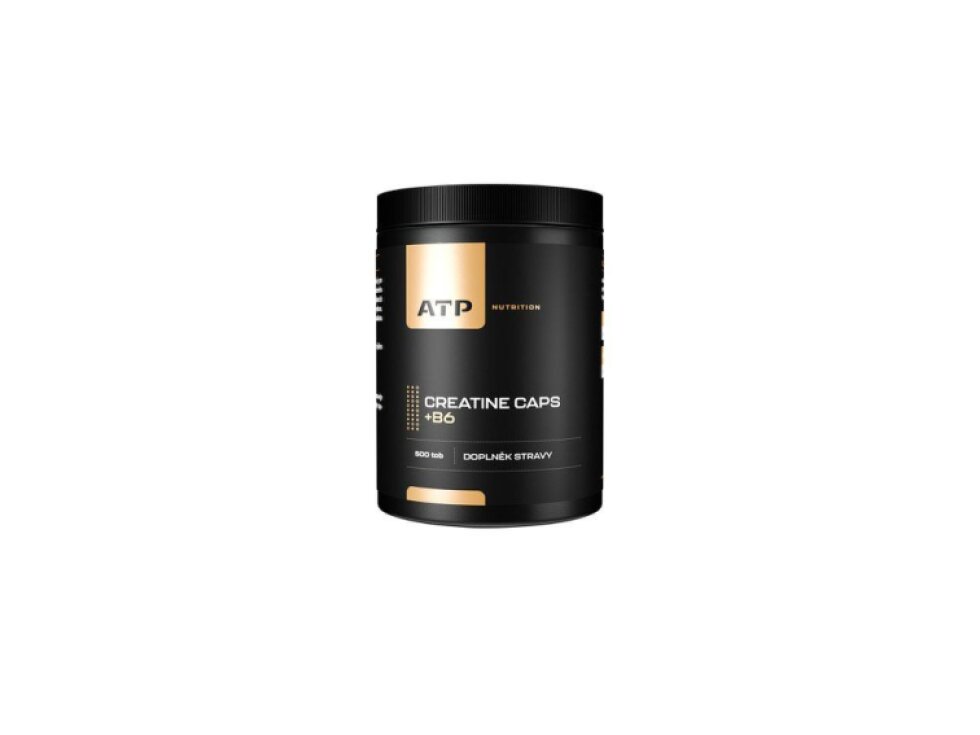 ATP Nutrition Creatine Caps + B6 - 500 kapsúl