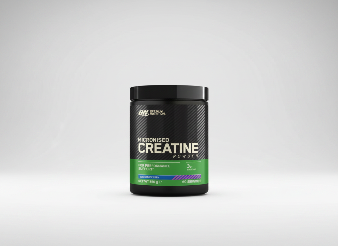 Optimum Nutrition Micronised Creatine Powder, 360 g, Blue Raspberry