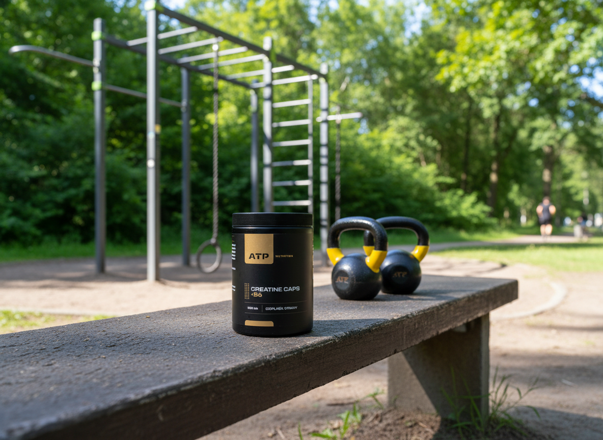 ATP Nutrition Creatine Caps + B6 - 500 kapsúl