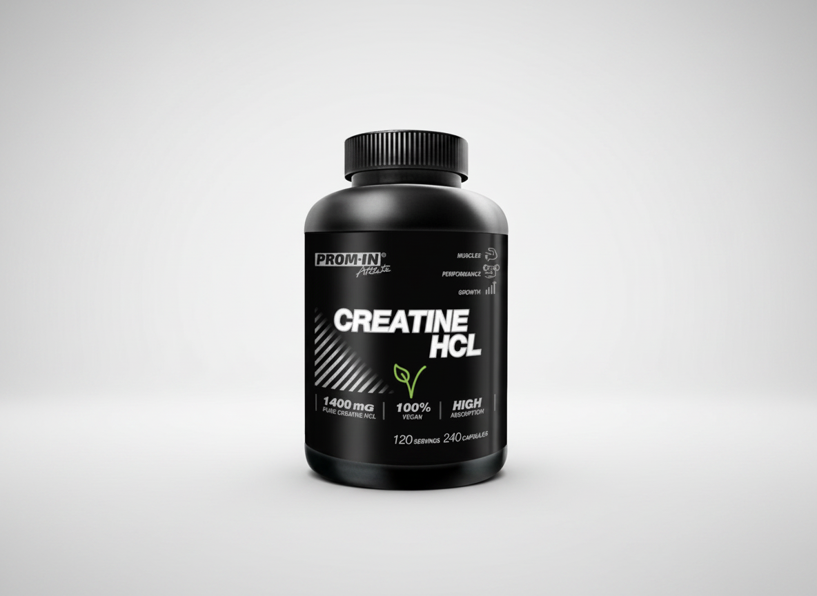 Prom-In Creatine HCL Vegan 240 cps - Podpora sily a výkonu