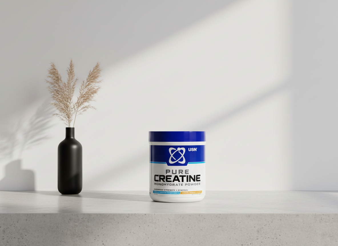 USN Pure Creatine Monohydrate 500g - Red Fruit Flavor