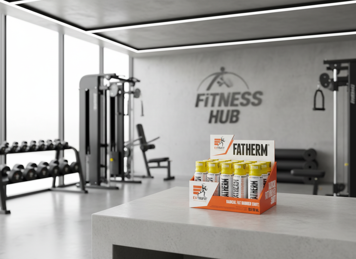 Extrifit Fatherm Shot Lemon 15x90ml - Výhodné balenie