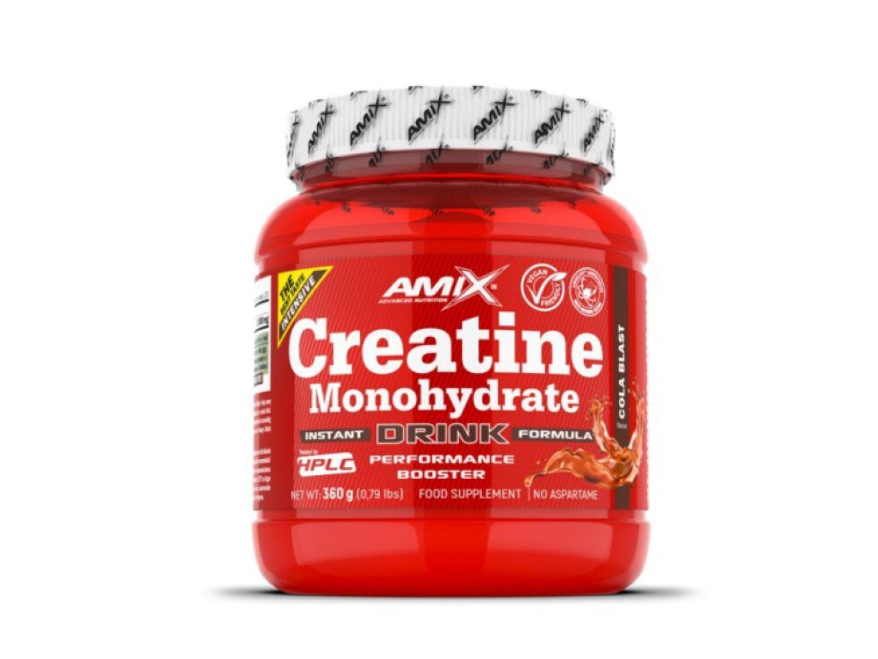 Amix Creatine Monohydrate Drink 360g - Cola Blast