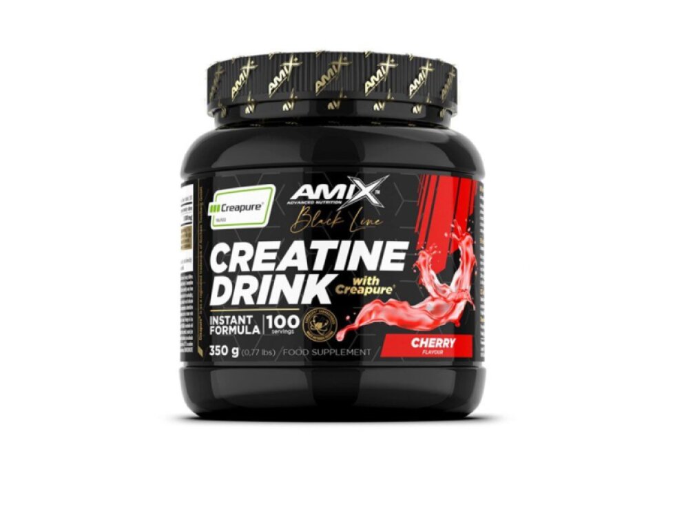 Amix Black Line Kreatínový nápoj 350 g Cherry