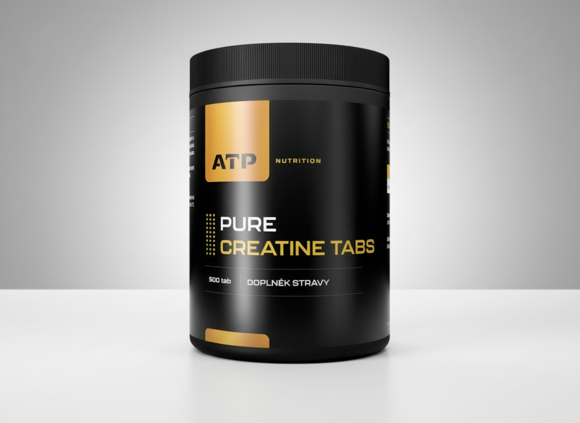 ATP Nutrition Pure Creatine Tabs 500 tbl - 500g Kreatínu