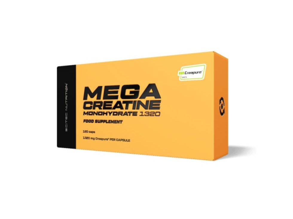 Scitec Nutrition Mega Creatine Monohydrate 1320 mg - 120 cps