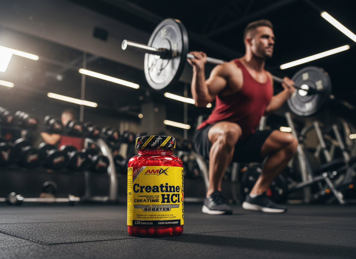 AmixPro Creatine HCl 120 kapsúl - Podpora výkonu