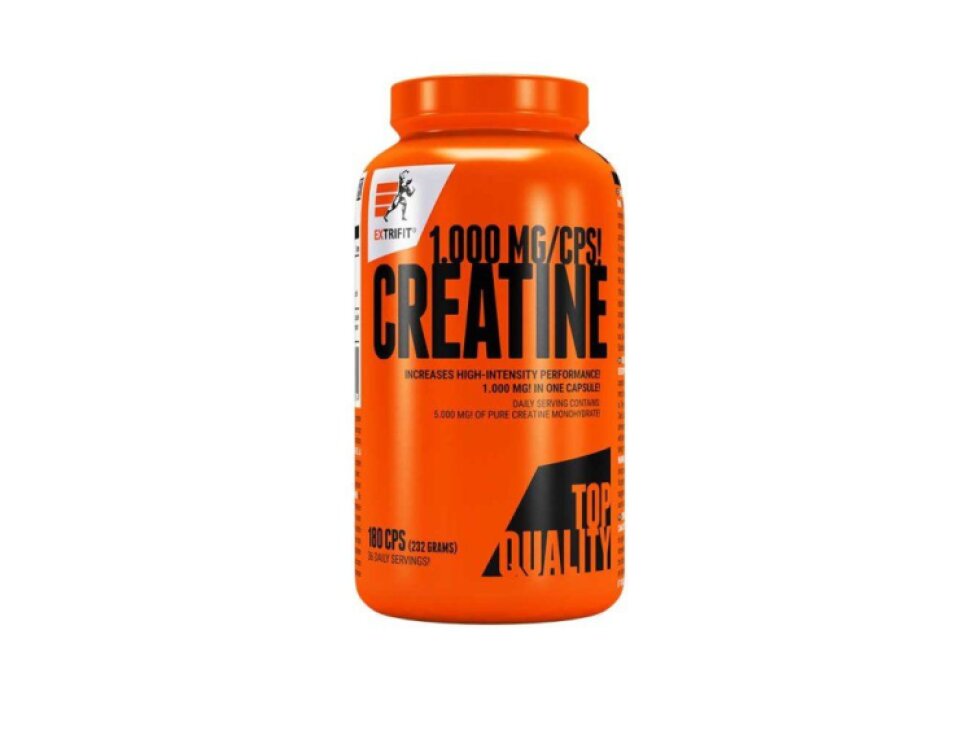 Extrifit Creatine Monohydrate 180 cps - Silový výkon v kapsulách