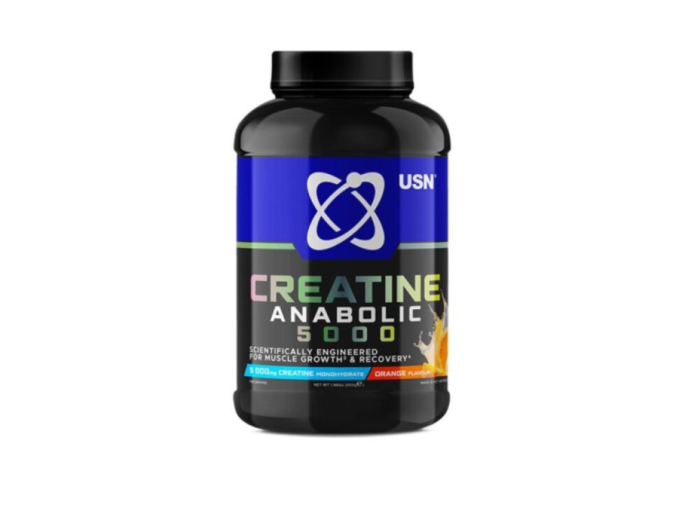 USN Creatine Anabolic 5000, 900 g, Orange Flavor