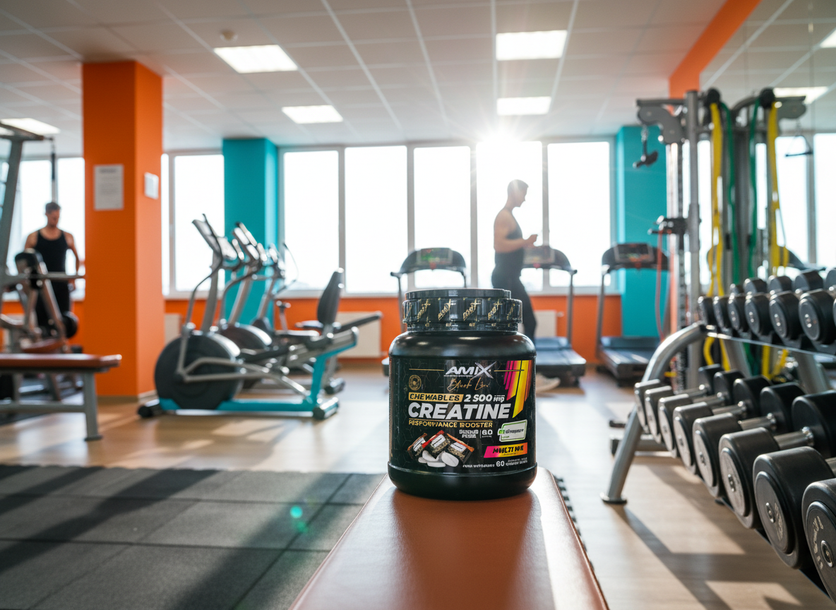 Amix Black Line Creatine Creapure bez cukru 60 tbl