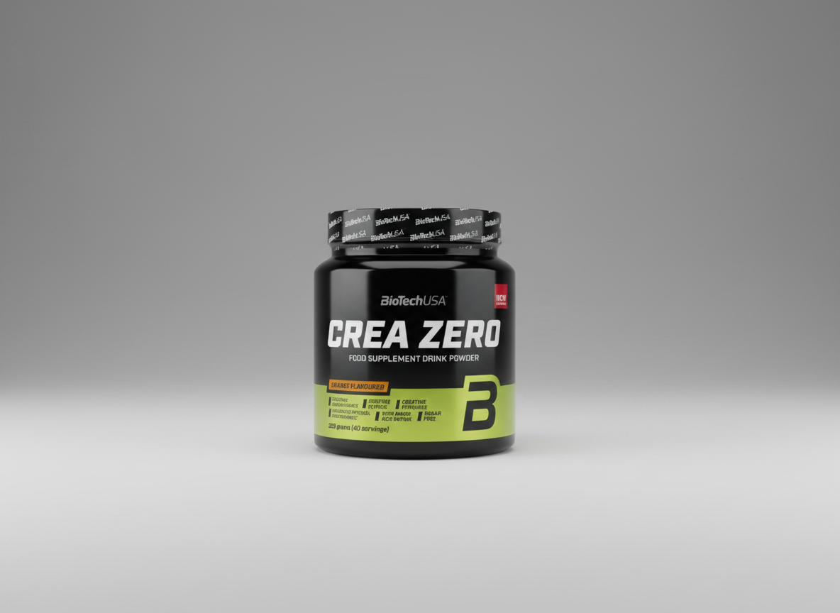BioTech Crea Zero 320 g - Kreatínový Doplnok s Pomarančovou Príchuťou
