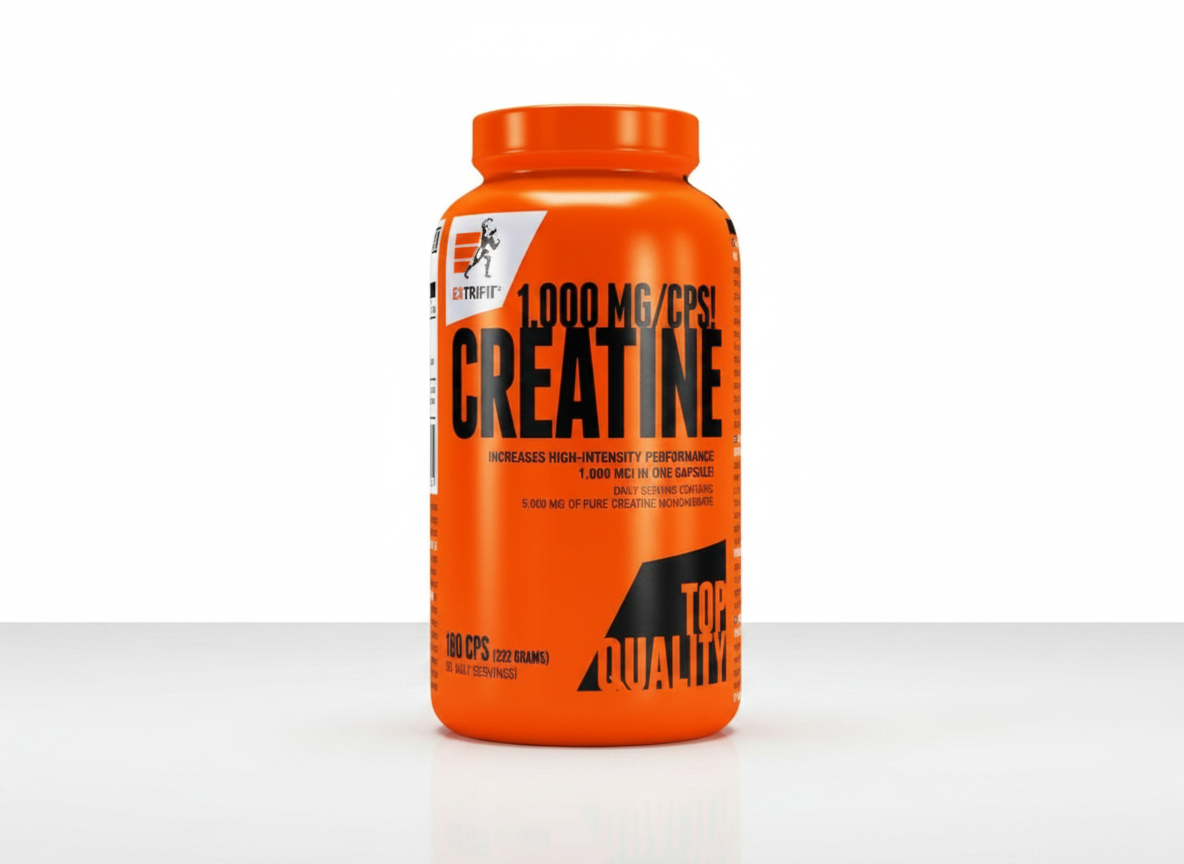 Extrifit Creatine Monohydrate 180 cps - Silový výkon v kapsulách