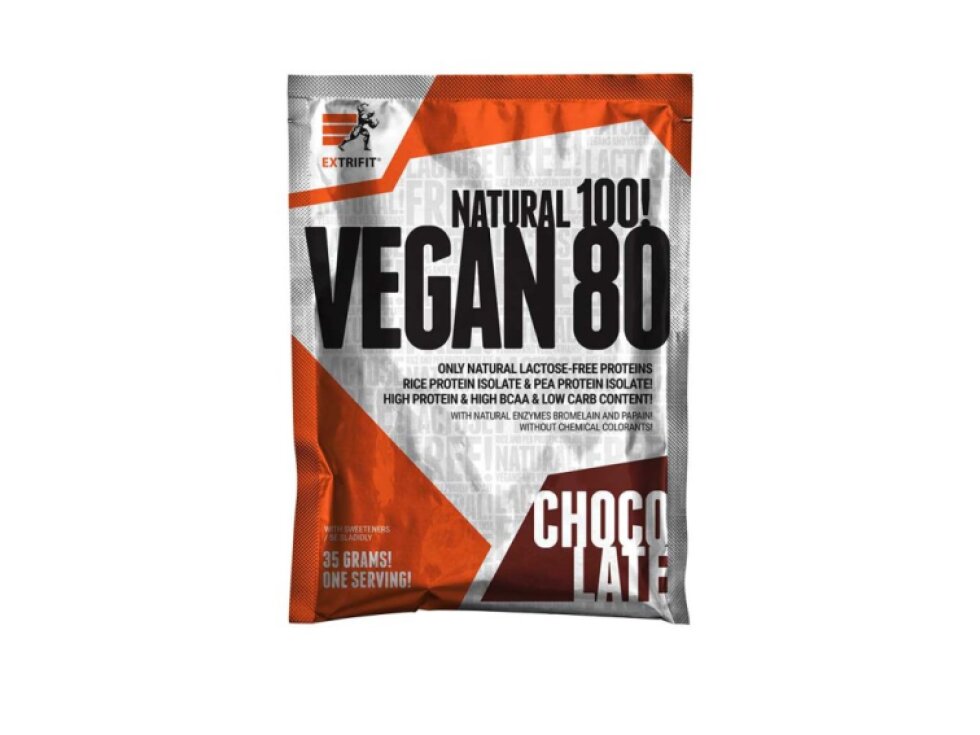 Extrifit Vegan 80 - 35g Karamelový Proteín