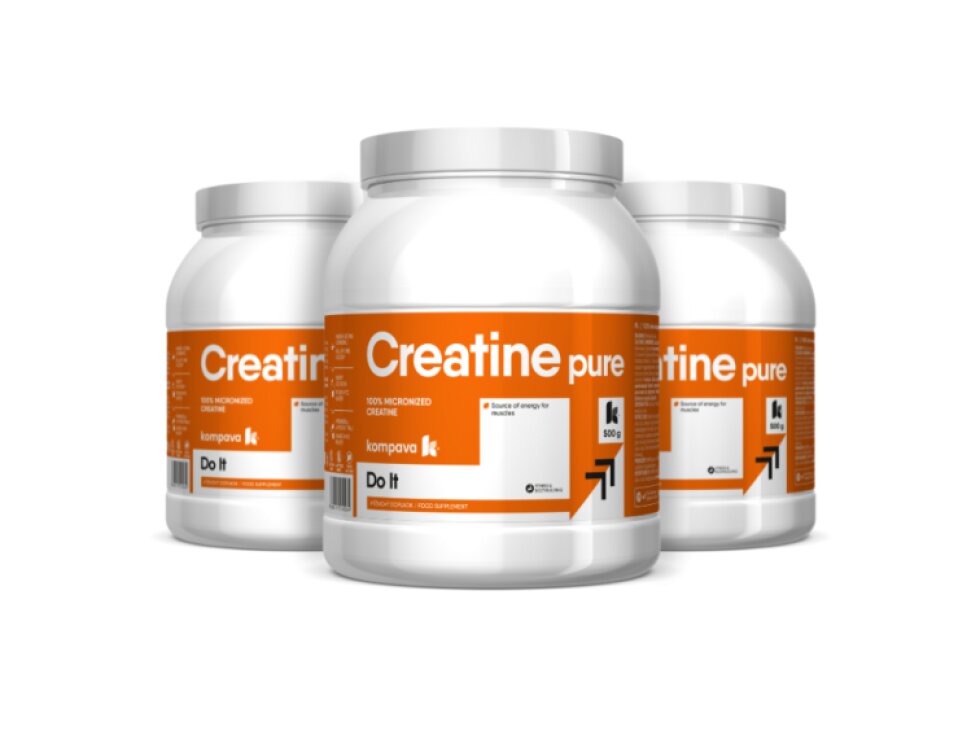 Kreatin Pure 500 g - 100 dávok pre zvýšenie výkonnosti