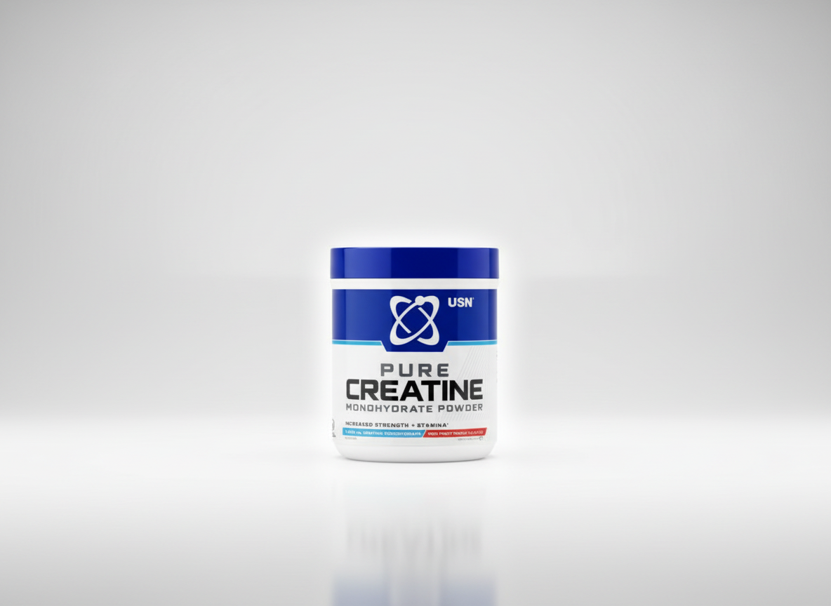 USN Pure Creatine Monohydrate 500g - Red Fruit Flavor