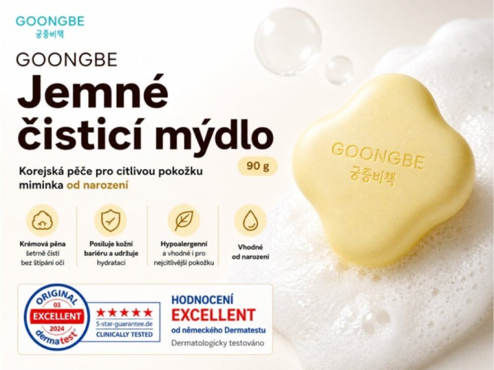 GOONGBE Jemné čisticí mýdlo 90 g
