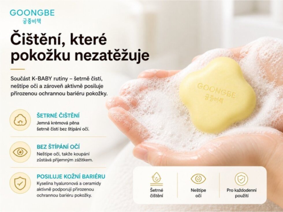GOONGBE Jemné čisticí mýdlo 90 g