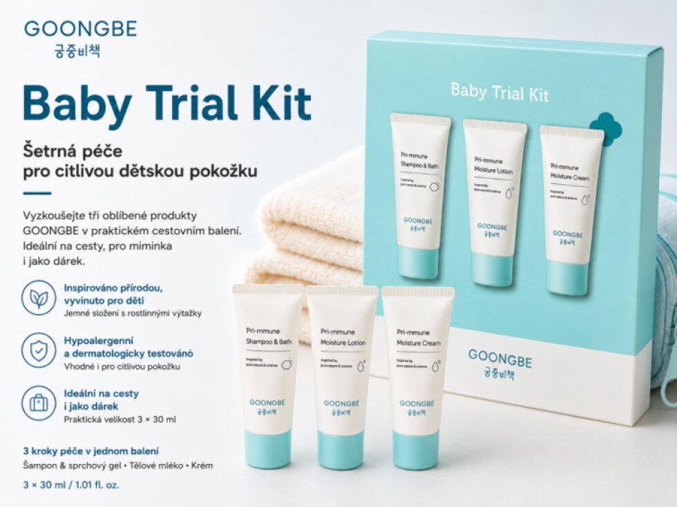 GOONGBE Baby Trial Kit 3 × 30 ml