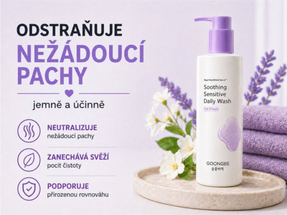 GOONGBE Jemný zklidňující intimní gel 200 ml